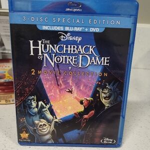 Disney The Hunchback of Notre Dame 2-Movie Blu-ray - Blue
